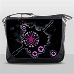 Pink Star Explosion Messenger Bag