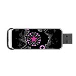 Pink Star Explosion Portable USB Flash (One Side)