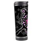 Pink Star Explosion Travel Tumbler