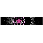 Pink Star Explosion Large Flano Scarf 