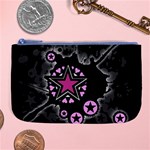 Pink Star Explosion Large Coin Purse