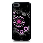 Pink Star Explosion iPhone 8 Seamless Case (Black)