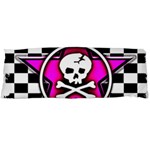 Pink Star Skull Checker Body Pillow Case (Dakimakura)