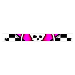 Pink Star Skull Checker Medium Tote Bag from ArtsNow.com Strap