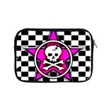 Pink Star Skull Checker Apple MacBook Pro 15  Zipper Case