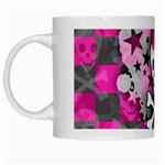 Princess Skull Heart White Mug