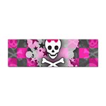 Princess Skull Heart Sticker Bumper (100 pack)