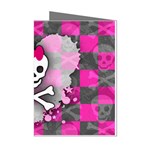 Princess Skull Heart Mini Greeting Cards (Pkg of 8)