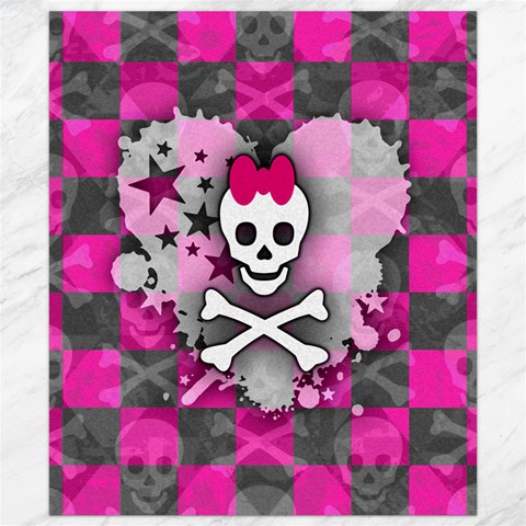 Princess Skull Heart Canvas 8  x 10  from ArtsNow.com 8.15 x9.66  Canvas - 1