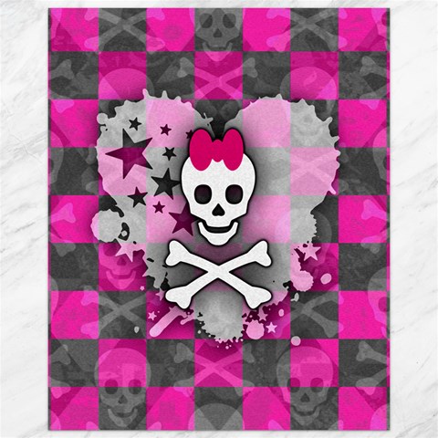 Princess Skull Heart Canvas 16  x 20  from ArtsNow.com 15.75 x19.29  Canvas - 1
