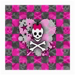 Princess Skull Heart Medium Glasses Cloth