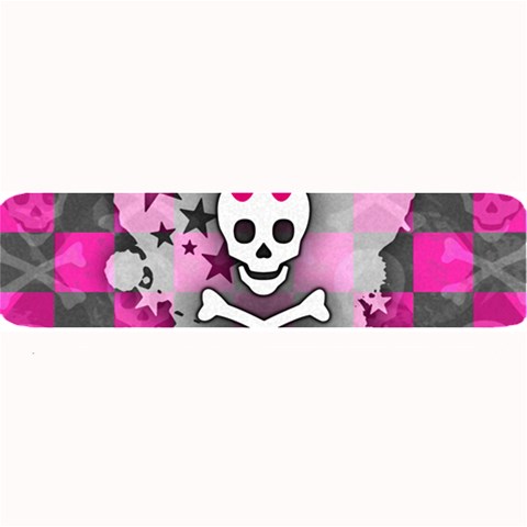 Princess Skull Heart Large Bar Mat from ArtsNow.com 32 x8.5  Bar Mat