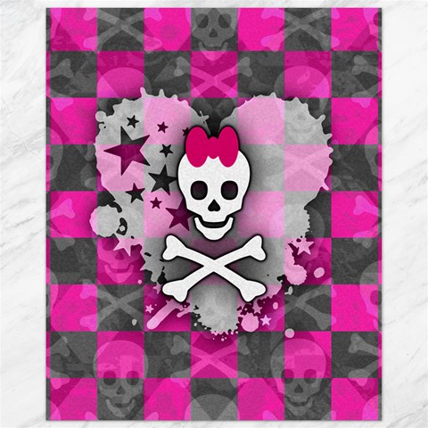 Princess Skull Heart Canvas 11  x 14  from ArtsNow.com 10.95 x13.48  Canvas - 1
