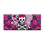 Princess Skull Heart Hand Towel