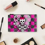 Princess Skull Heart Cosmetic Bag (Small)