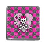 Princess Skull Heart Memory Card Reader (Square 5 Slot)