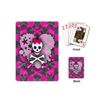 Princess Skull Heart Playing Cards Single Design (Mini)