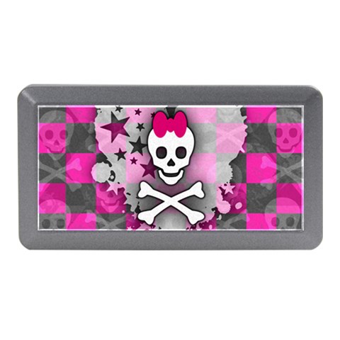 Princess Skull Heart Memory Card Reader (Mini) from ArtsNow.com Front