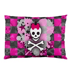 Princess Skull Heart Pillow Case (Two Sides) from ArtsNow.com Front