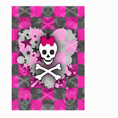 Princess Skull Heart Large Garden Flag (Two Sides) from ArtsNow.com Back