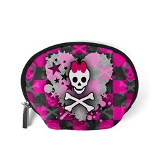 Princess Skull Heart Accessory Pouch (Small) from ArtsNow.com Back