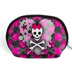 Princess Skull Heart Accessory Pouch (Medium) from ArtsNow.com Front