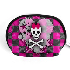 Princess Skull Heart Accessory Pouch (Medium) from ArtsNow.com Front