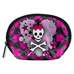 Princess Skull Heart Accessory Pouch (Medium)