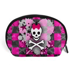 Princess Skull Heart Accessory Pouch (Large) from ArtsNow.com Front