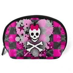 Princess Skull Heart Accessory Pouch (Large) from ArtsNow.com Back