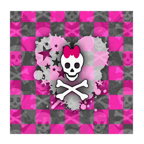 Princess Skull Heart Duvet Cover Double Side (Queen Size) from ArtsNow.com Front