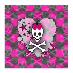 Princess Skull Heart Duvet Cover Double Side (Queen Size) from ArtsNow.com Back