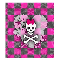 Princess Skull Heart Duvet Cover Double Side (King Size) from ArtsNow.com Back