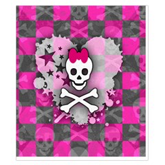 Princess Skull Heart Duvet Cover Double Side (California King Size) from ArtsNow.com Front