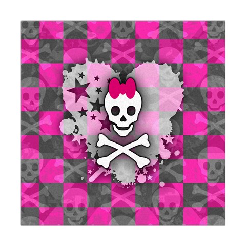 Princess Skull Heart Square Tapestry (Large) from ArtsNow.com Front