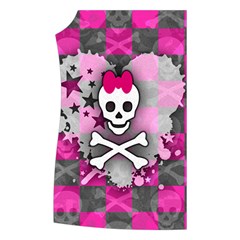 Princess Skull Heart Women s Button Up Vest from ArtsNow.com Front Right