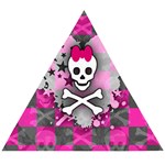 Princess Skull Heart Wooden Puzzle Triangle