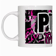 Punk Princess White Mug from ArtsNow.com Left