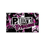 Punk Princess Sticker Rectangular (100 pack)