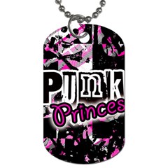 Punk Princess Dog Tag (Two Sides) from ArtsNow.com Front