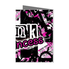 Punk Princess Mini Greeting Cards (Pkg of 8) from ArtsNow.com Left