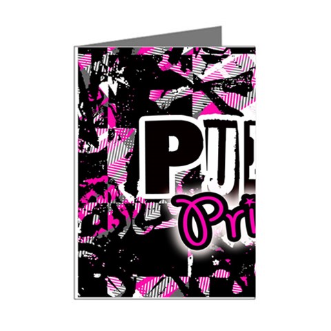 Punk Princess Mini Greeting Cards (Pkg of 8) from ArtsNow.com Right