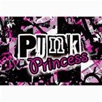 Punk Princess Canvas 12  x 18 