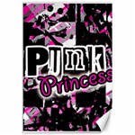 Punk Princess Canvas 12  x 18 