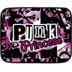 Punk Princess Double Sided Fleece Blanket (Mini)