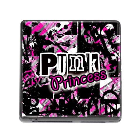 Punk Princess Memory Card Reader (Square 5 Slot) from ArtsNow.com Front