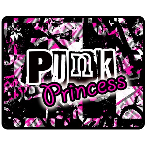Punk Princess Fleece Blanket (Medium) from ArtsNow.com 60 x50  Blanket Front