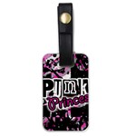 Punk Princess Luggage Tag (one side)