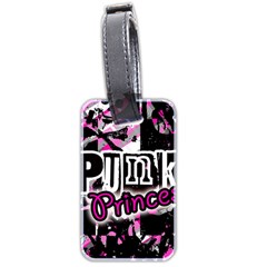 Punk Princess Luggage Tag (two sides) from ArtsNow.com Back