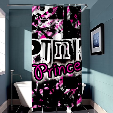 Punk Princess Shower Curtain 36  x 72  (Stall) from ArtsNow.com Curtain(36 X72 ) - 33.26 x66.24  Curtain(36 X72 )